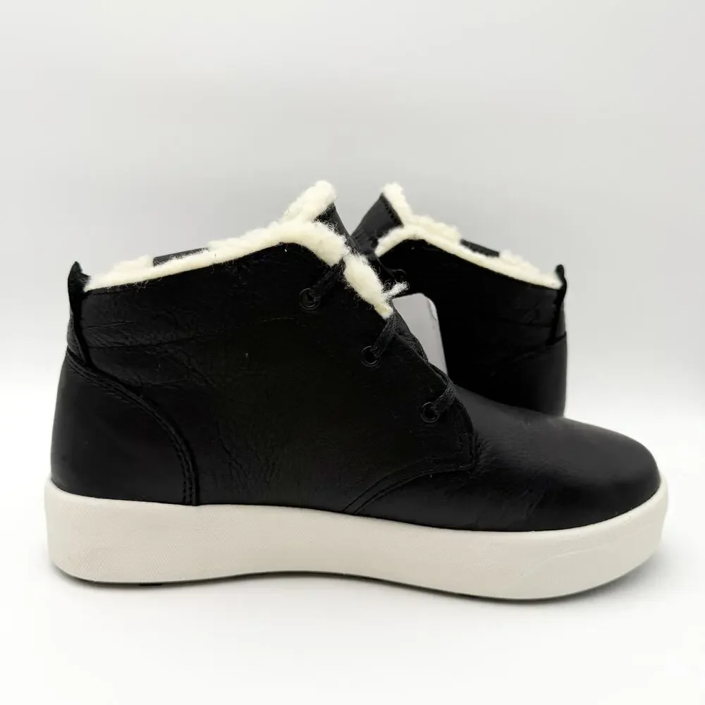 Baffin Mens Distillery Ankle Boots US 9 EU 42 Black Leather Winter Insulated NIB